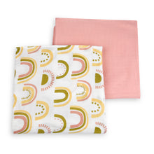Load image into Gallery viewer, You are my Sunshine Burp Cloth & Swaddle Set