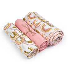 Load image into Gallery viewer, You are my Sunshine Blanket & Swaddle Set