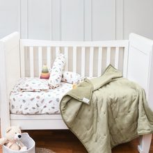 Load image into Gallery viewer, Falling Leaves Crib Set